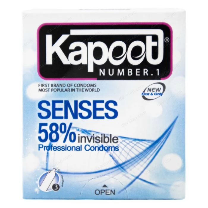 کاندوم نازک senses 58% کاپوت