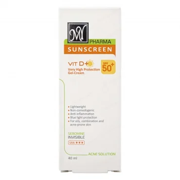 ژل کرم ضدآفتاب آکنه سلوشن +SPF50