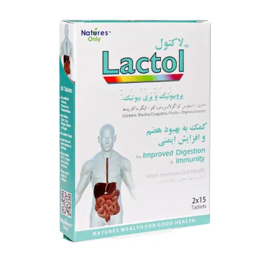 قرص لاکتول نیچرز اونلی 30 عددی