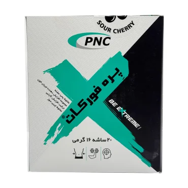پودر پره فور کات پی ان سی کارن 20 ساشه طعم آلبالو