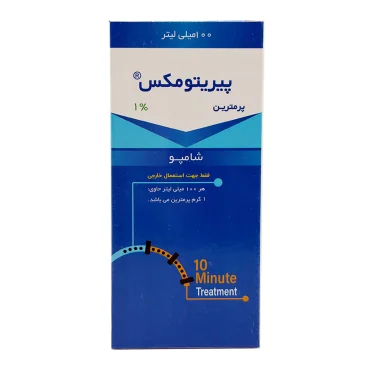 شامپو ضد شپش سر پیریتومکس 60 میلی لیتری