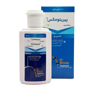 شامپو ضد شپش سر پیریتومکس 60 میلی لیتری