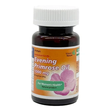 کپسول نرم روغن گل مغربی ویتان نیچرز 30 عددی