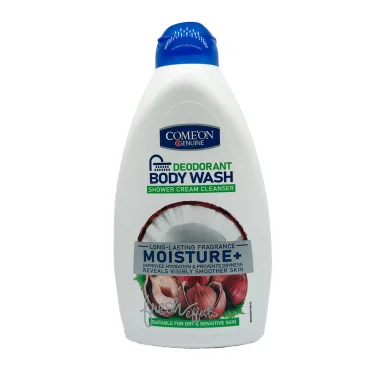 شامپو بدن کرمی کامان مدل +Moisture مناسب پوست خشک و حساس